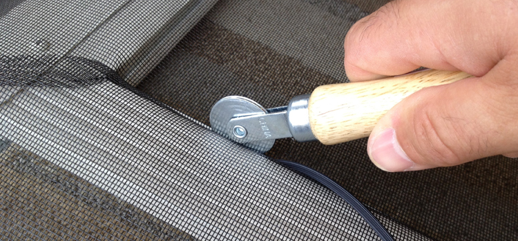 metal screen door repair in Fresno